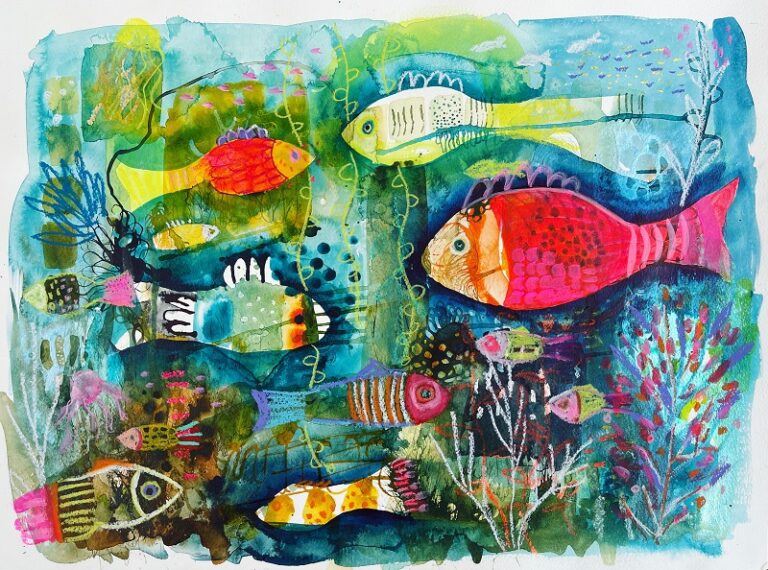 a-fishy-fiesta-tracy-verdugo-art